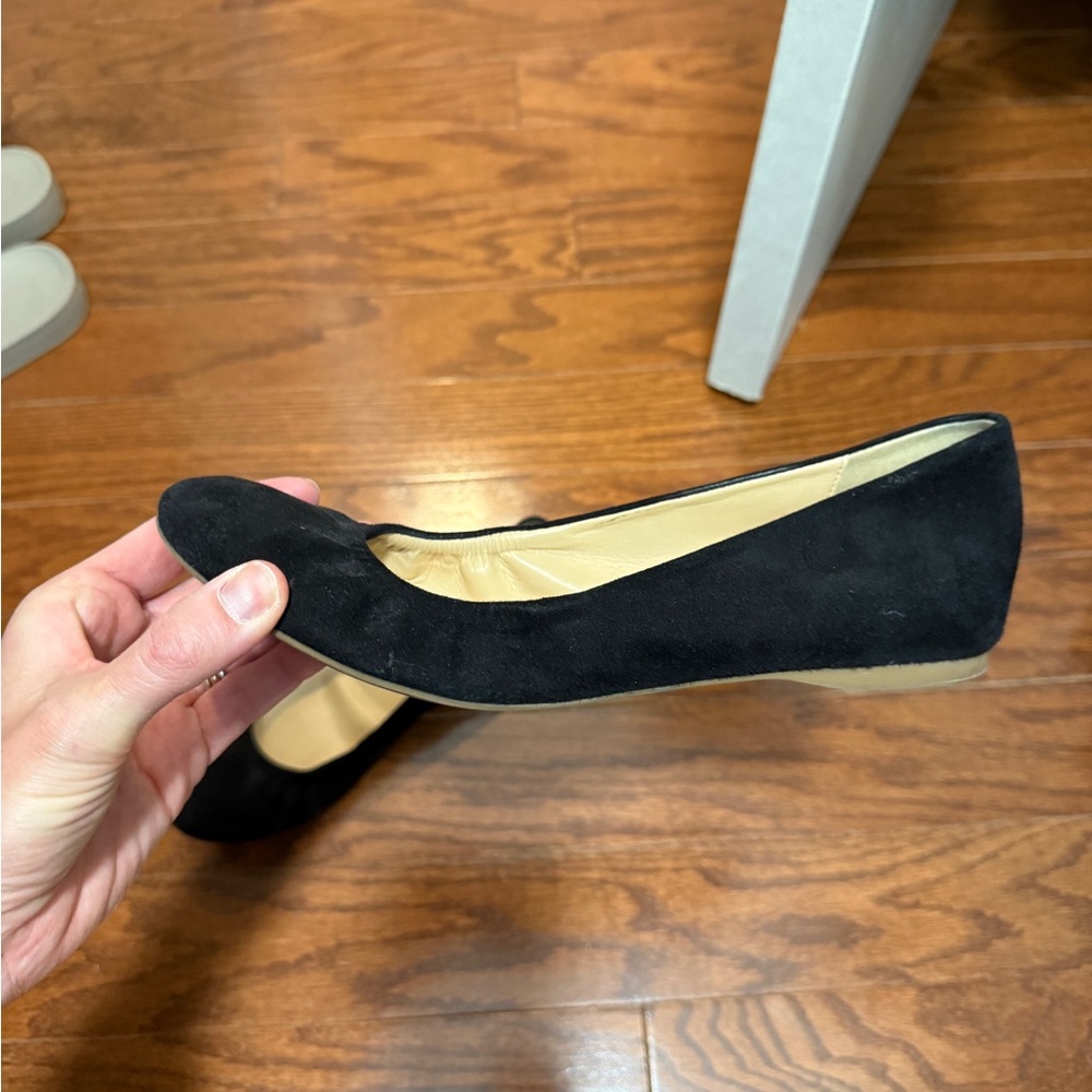 J. Crew Black Suede Ballet Flats - Picture 6 of 8